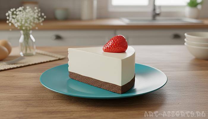 Пирожное с крем-чиз