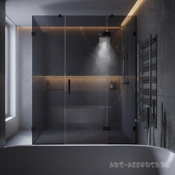 Душ в ванной комнате