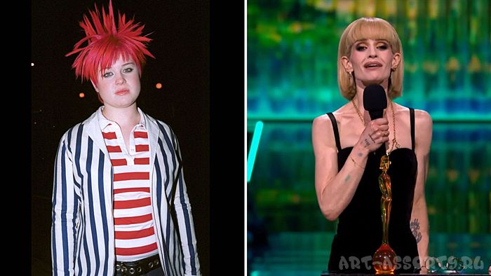 Келли Осборн в молодости и сейчас фото