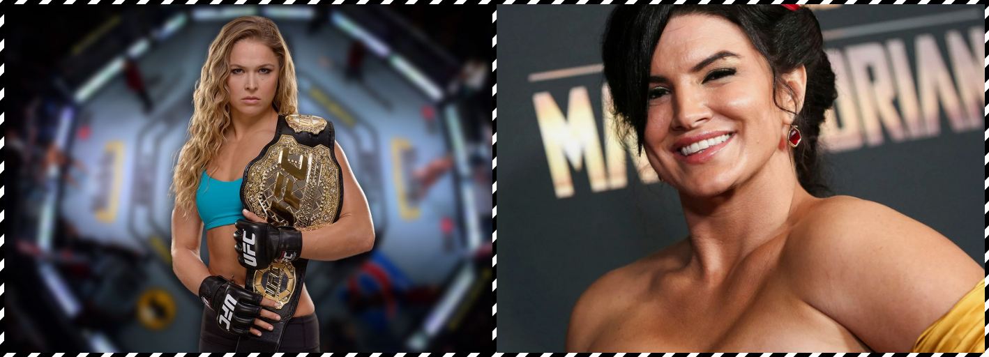 Ронда Роузи и Джина Карано