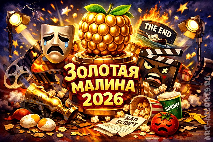 Антипремия Золотая малина 2026 постер