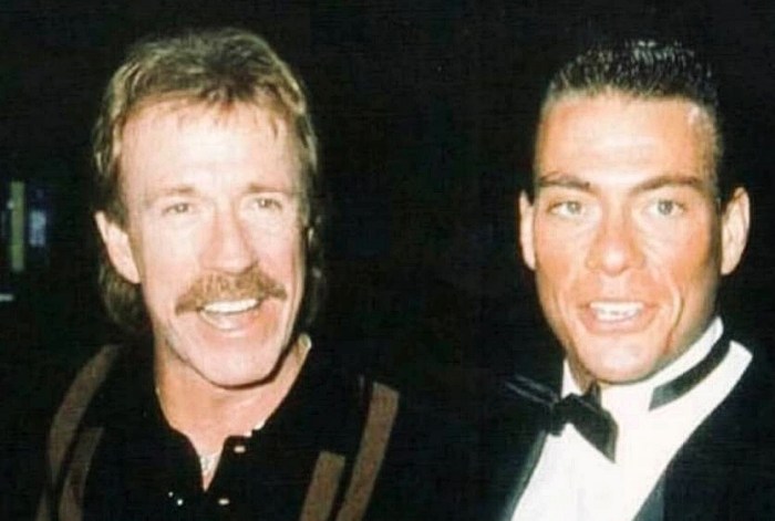 Чак Норрис и Жан-Клод Ван Дамм фото