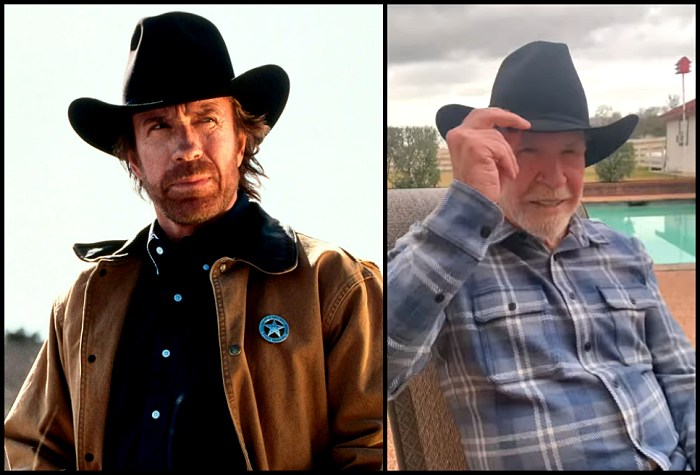 Чак Норрис тогда и последние фото