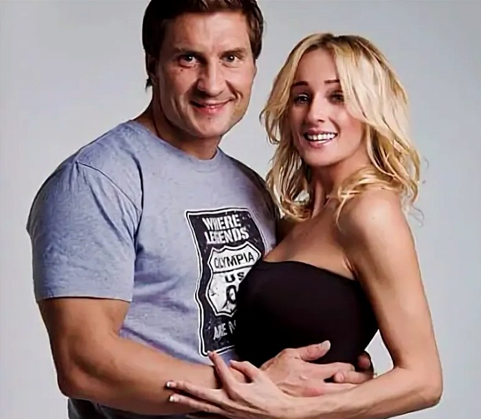 Оксана Яшанькина с мужем Дмитрием Яшанькиным