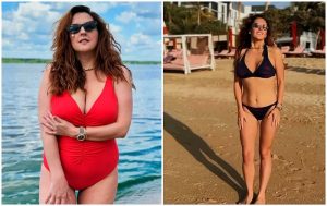 Мария Шумакова до похудения и после фото в купальнике