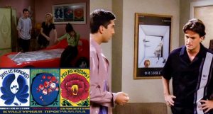 Русские постеры в сериале Друзья