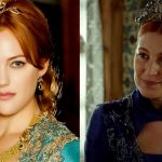 Мерьем Узерли и Вахиде Перчин в сериале Великолепный век