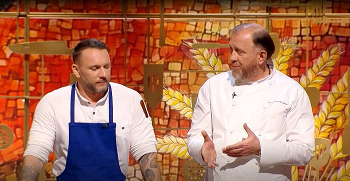 Константин Ивлев и Антон Ковальков на шоу Молодые ножи. Новая кровь 15 апреля 2026 года