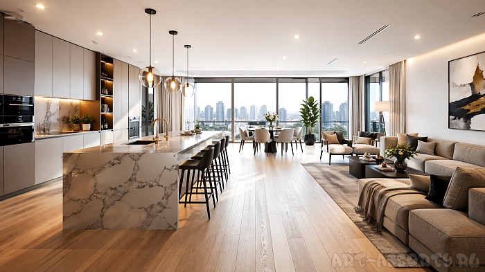 Современный интерьер квартиры