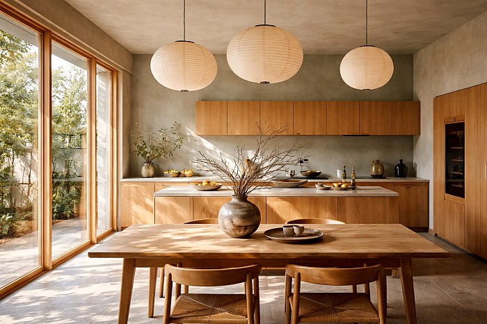 Кухня в стиле джапанди