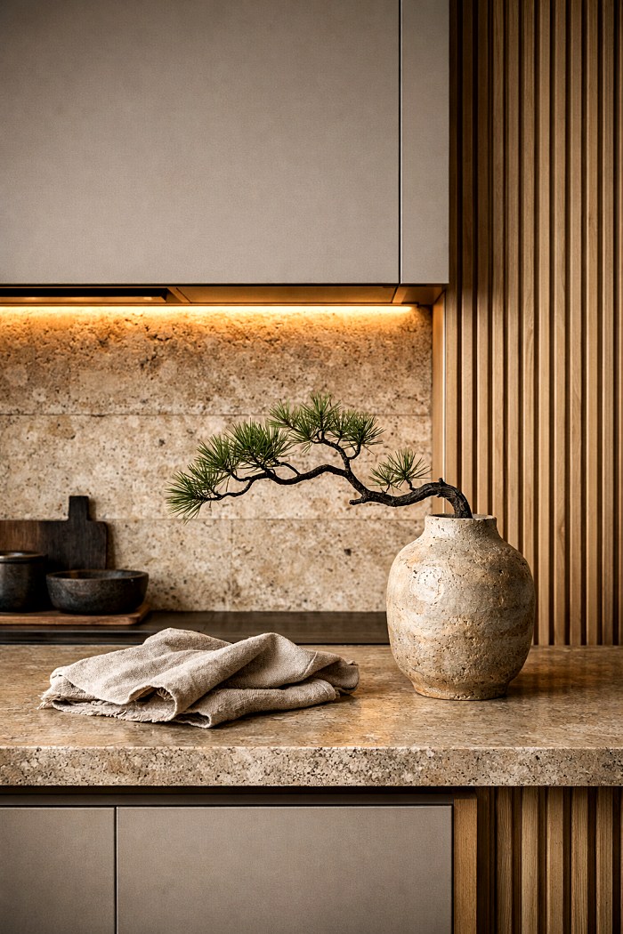 Элементы джапанди на кухне