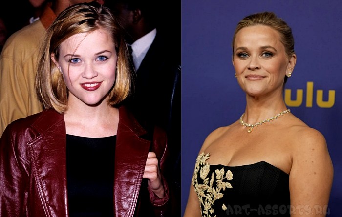 Риз Уизерспун как выглядела в молодости