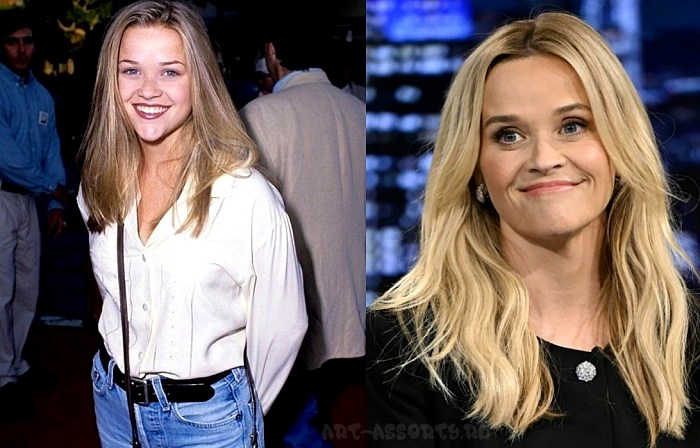 Молодая Риз Уизерспун и как выглядит сегодня