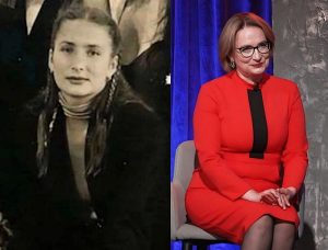 Лаура Лукина в молодости и сейчас