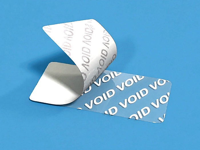 Этикетка контроля вскрытия VOID