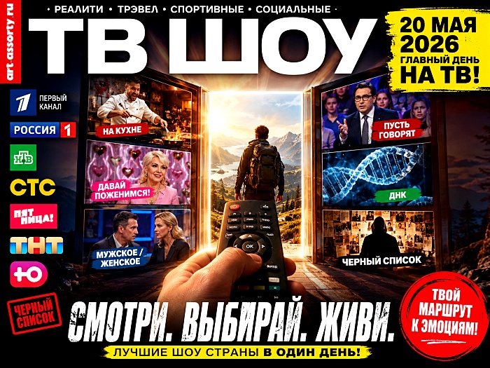 ТВ шоу 20 мая 2026 года