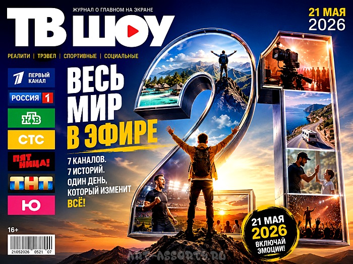 Телепрограмма и все шоу 21 мая 2026 года