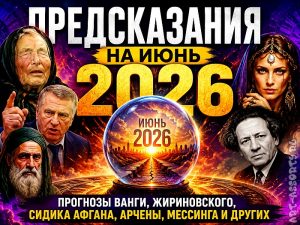 Предсказания на июнь 2026