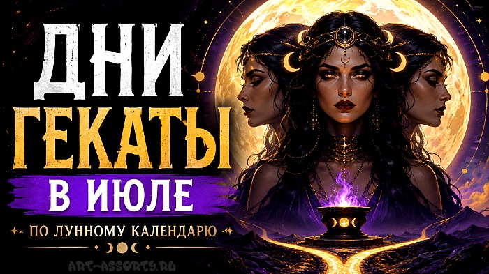 Дни Гекаты в июле по лунному календарю