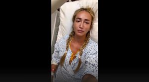 Ольга Бузова в больнице после травмы фото