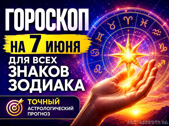 Гороскоп на 7 июня для всех знаков Зодиака
