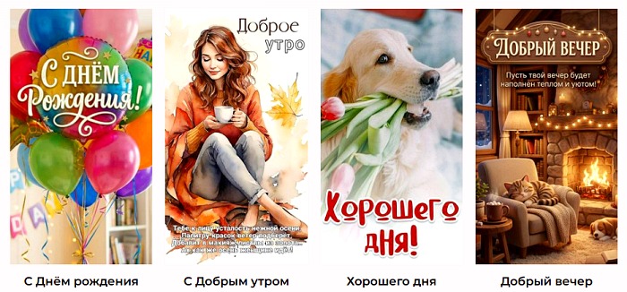 Открытки скачать бесплатно