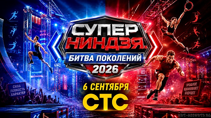 Суперниндзя. Битва поколений 6 сентября 2026