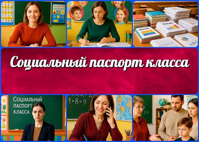 Социальный паспорт класса