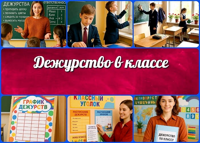 Дежурство в классе